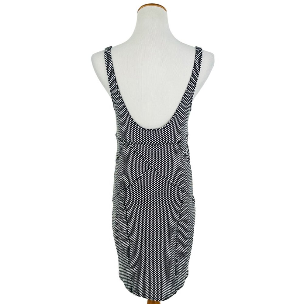 Free People Intimately Sexy Black & White Polka Dot Bodycon Mini Dress - Picture 16 of 16